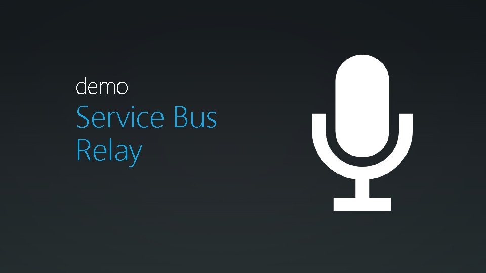 demo Service Bus Relay 