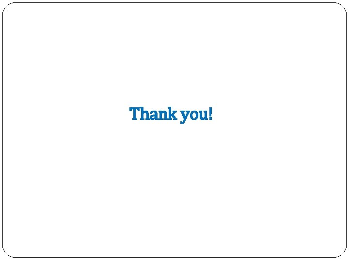 Thank you! 