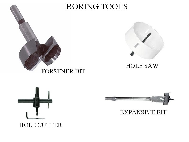 BORING TOOLS FORSTNER BIT HOLE SAW EXPANSIVE BIT HOLE CUTTER 