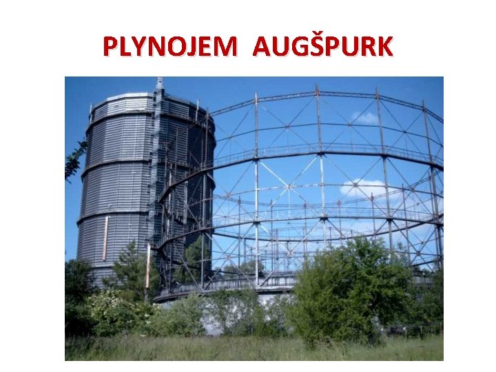 PLYNOJEM AUGŠPURK 