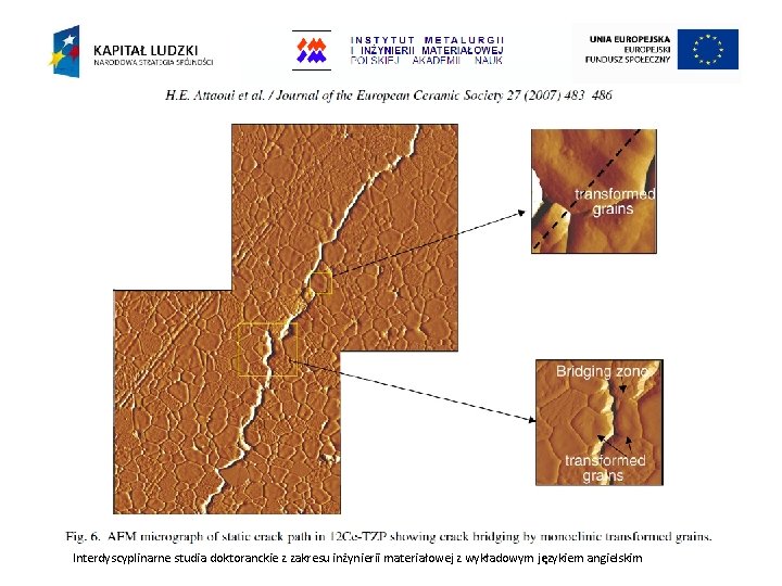 Interdyscyplinarne studia doktoranckie z zakresu inżynierii materiałowej z wykładowym językiem angielskim 
