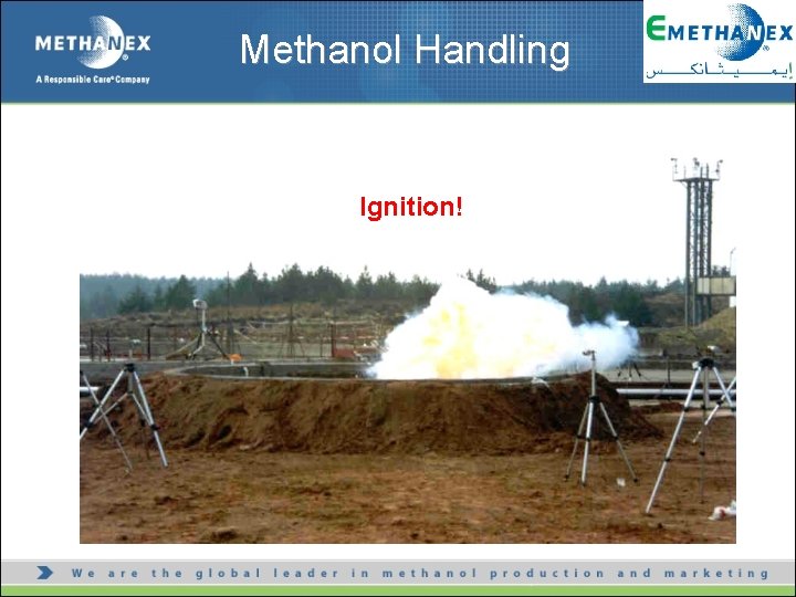 Methanol Handling Ignition! 
