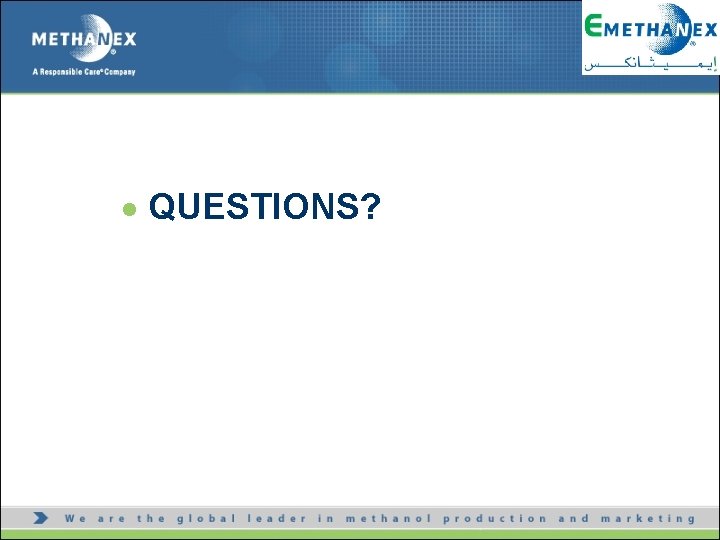  QUESTIONS? 