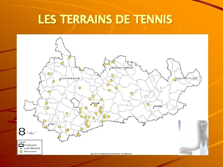LES TERRAINS DE TENNIS 