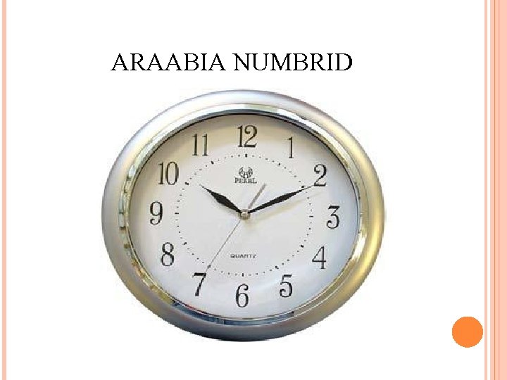 ARAABIA NUMBRID 