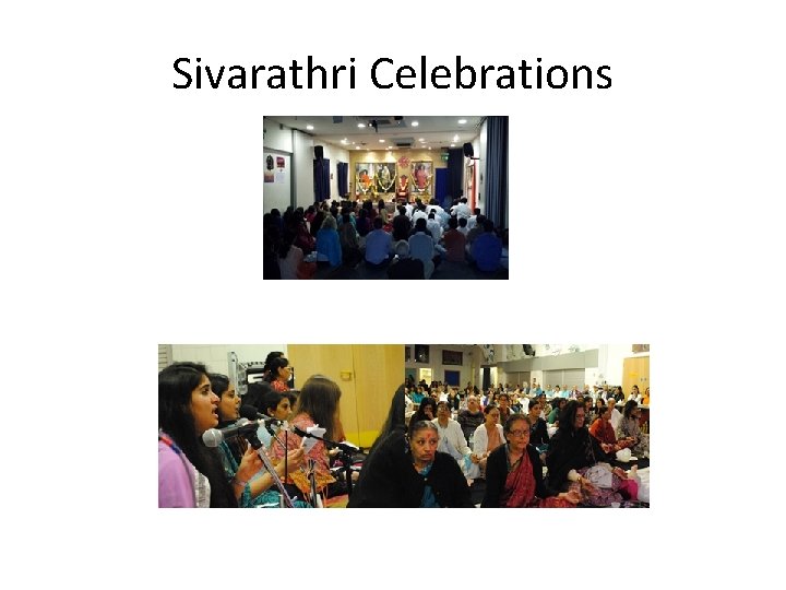 Sivarathri Celebrations 