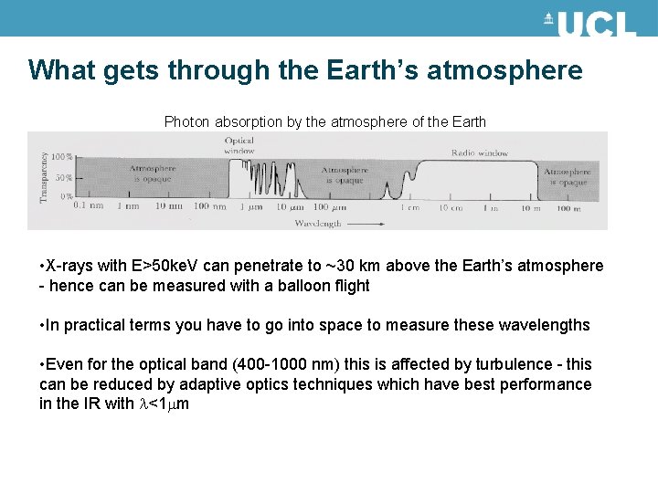 What gets through the Earth’s atmosphere Photon absorption by the atmosphere of the Earth