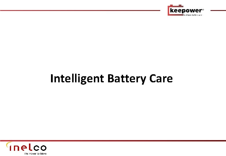 Intelligent Battery Care 