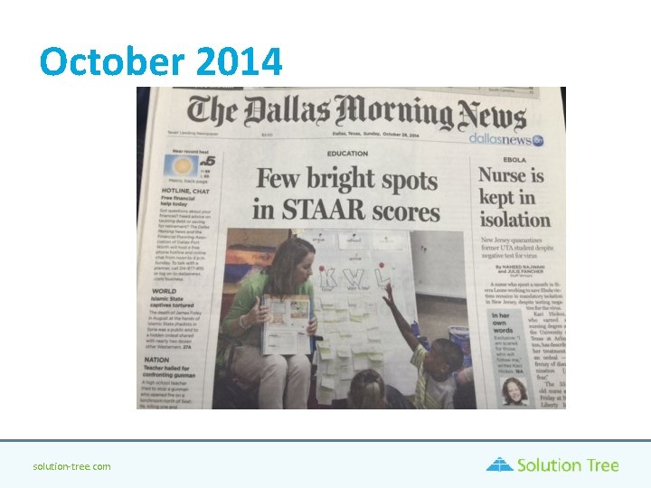 October 2014 solution-tree. com October 2014 solution-tree. com