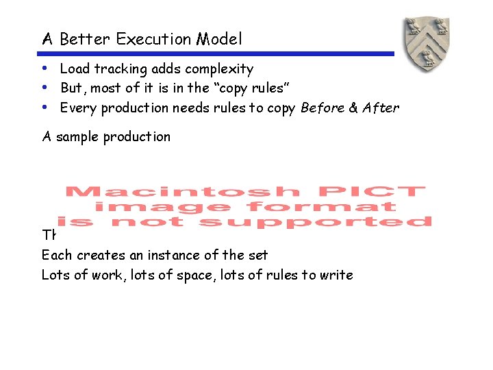 A Better Execution Model • Load tracking adds complexity • But, most of it