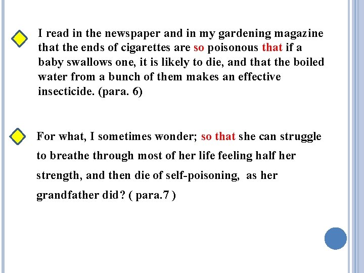 I read in the newspaper and in my gardening magazine that the ends of I read in the newspaper and in my gardening magazine that the ends of