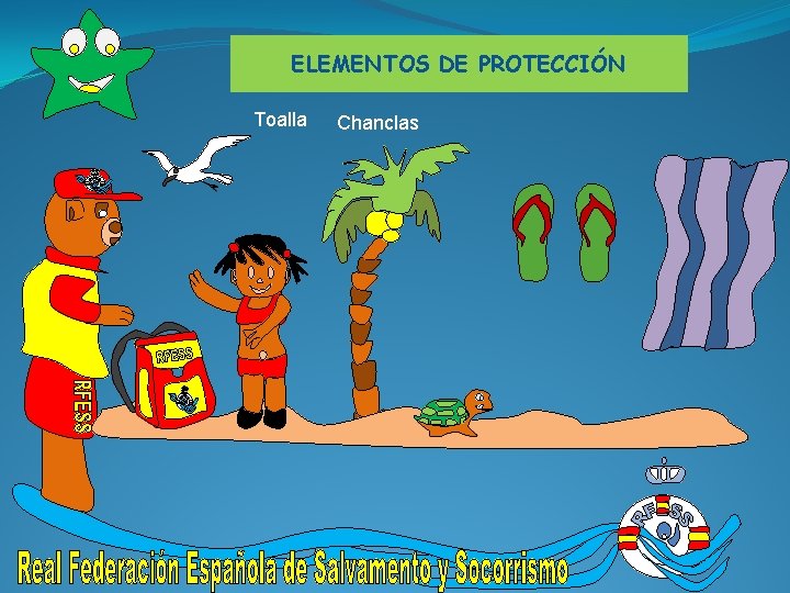 ELEMENTOS DE PROTECCIÓN Toalla Chanclas 