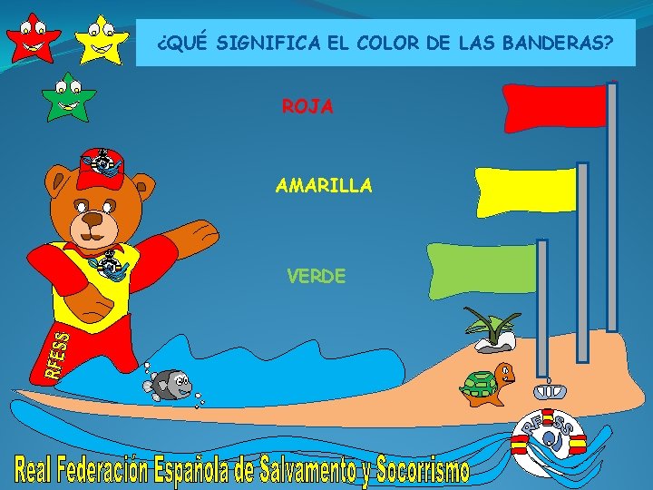 ¿QUÉ SIGNIFICA EL COLOR DE LAS BANDERAS? ROJA AMARILLA VERDE 