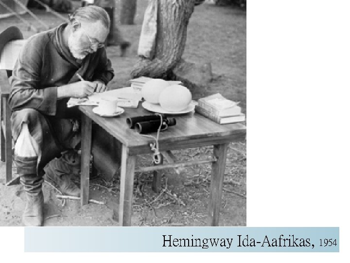 Hemingway Ida-Aafrikas, 1954 