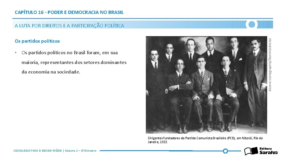 CAPÍTULO 16 - PODER E DEMOCRACIA NO BRASIL A LUTA POR DIREITOS E A