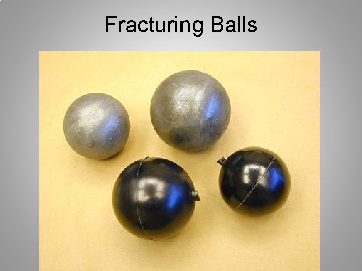 Fracturing Balls 