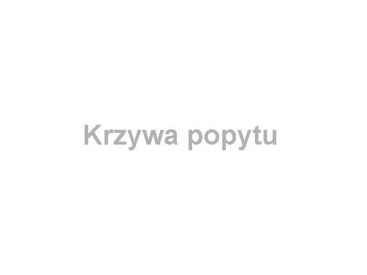 Krzywa popytu 