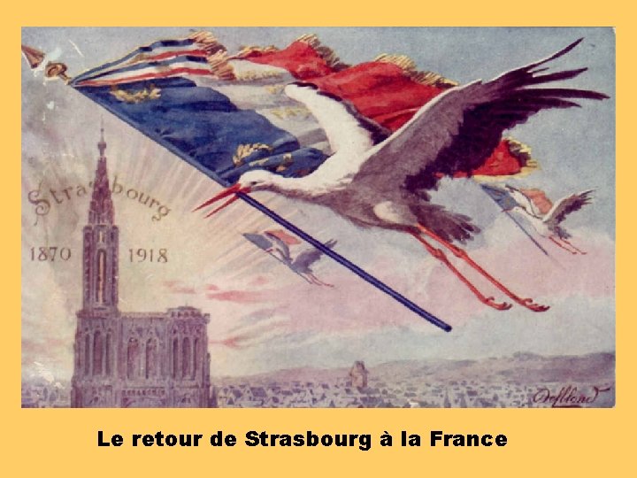 Le retour de Strasbourg à la France 