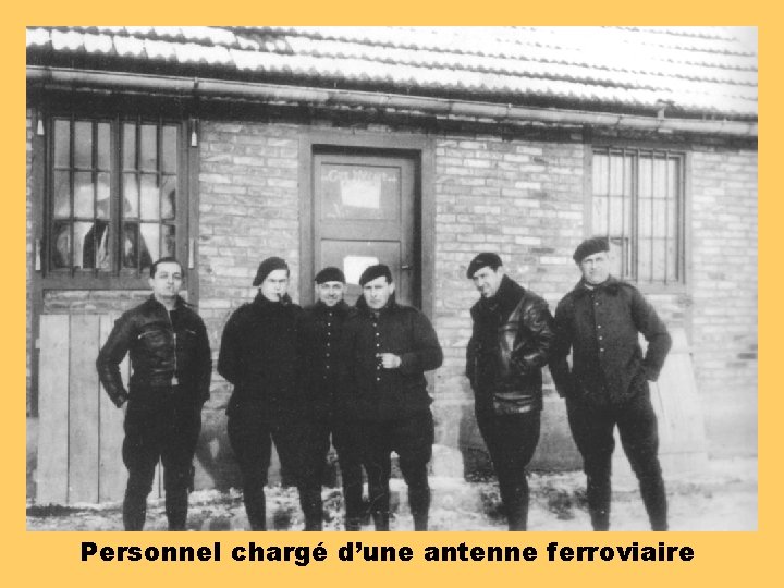 Personnel chargé d’une antenne ferroviaire 