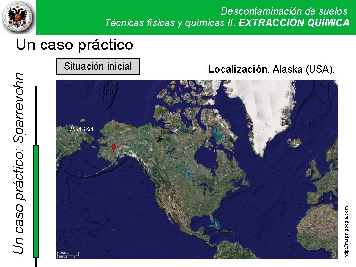 Descontaminación de suelos Técnicas físicas y químicas. Técnicas II. EXTRACCIÓN QUÍMICA físicas y químicas