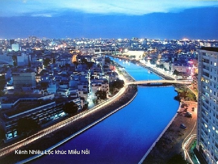 Kênh Nhiêu Lộc khúc Miếu Nổi 