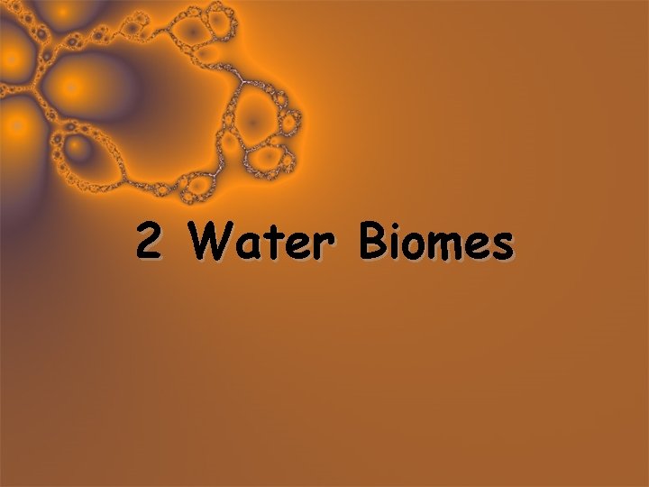 2 Water Biomes 