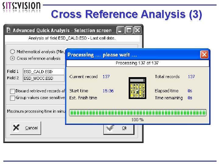 Cross Reference Analysis (3) 