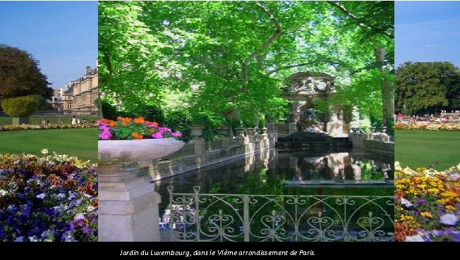 Jardin du Luxembourg, dans le VIème arrondissement de Paris. 