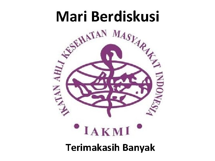 Mari Berdiskusi Terimakasih Banyak 