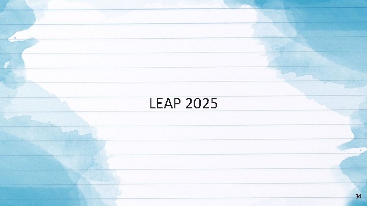 LEAP 2025 34 