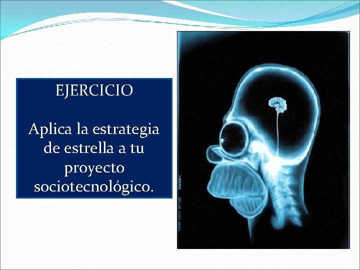 EJERCICIO Aplica la estrategia de estrella a tu proyecto sociotecnológico. 