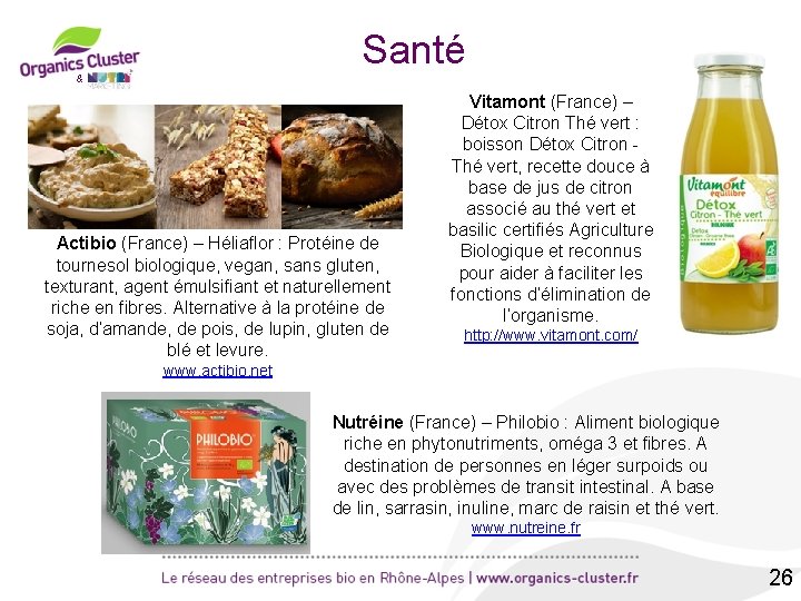 Santé & Actibio (France) – Héliaflor : Protéine de tournesol biologique, vegan, sans gluten,