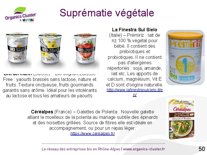 Suprématie végétale & Bierdermann (Suisse) – Bio Joghurt Lactose Free : yaourts brassés sans
