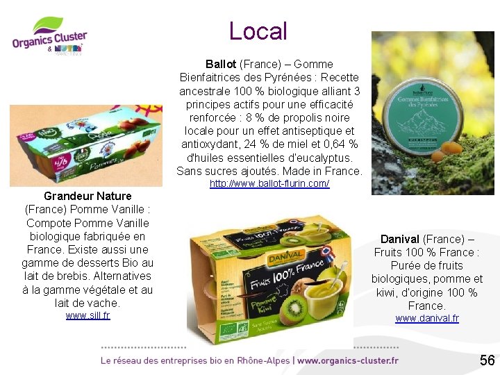 Local & Ballot (France) – Gomme Bienfaitrices des Pyrénées : Recette ancestrale 100 %