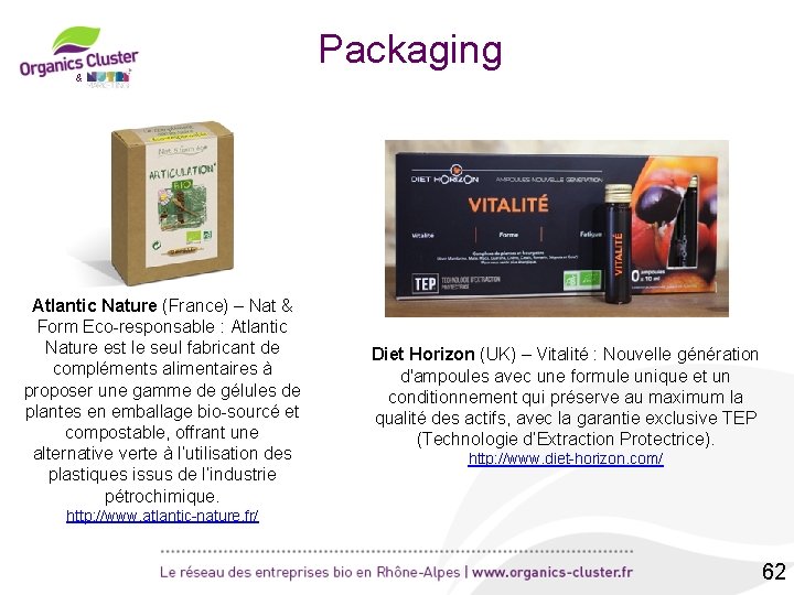 Packaging & Atlantic Nature (France) – Nat & Form Eco-responsable : Atlantic Nature est