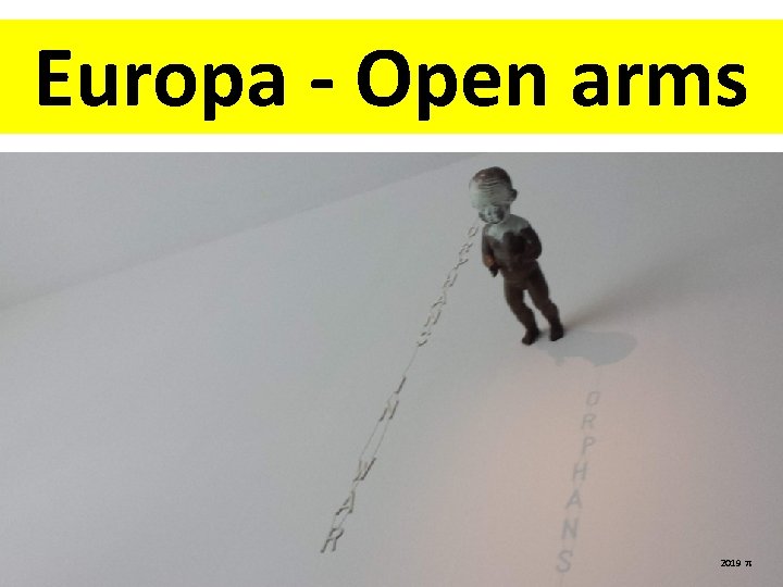 Europa - Open arms 2019 