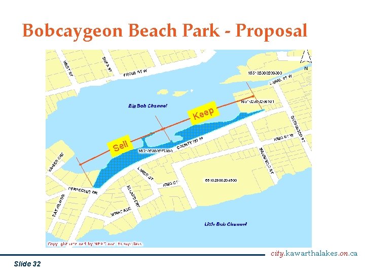 Bobcaygeon Beach Park - Proposal p Kee l Sel city. kawarthalakes. on. ca Slide