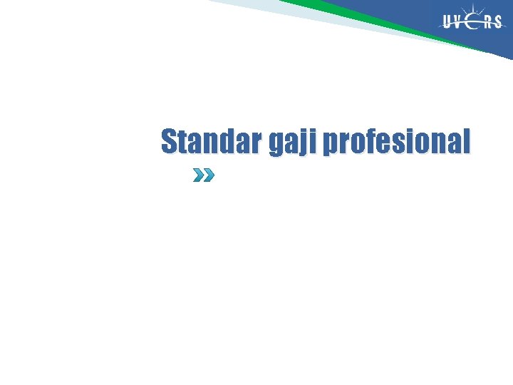 Standar gaji profesional 