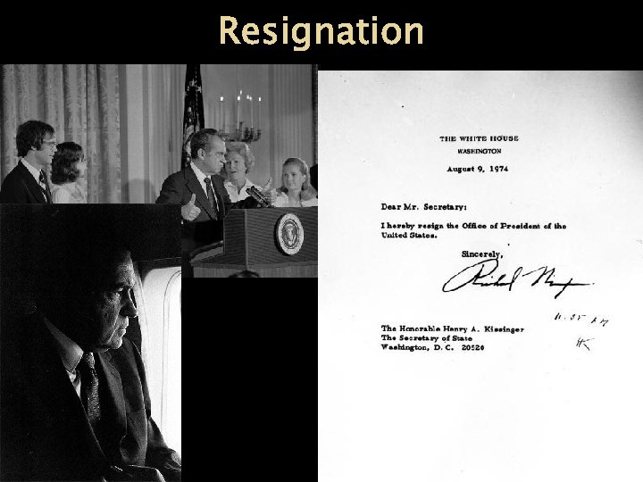Resignation 