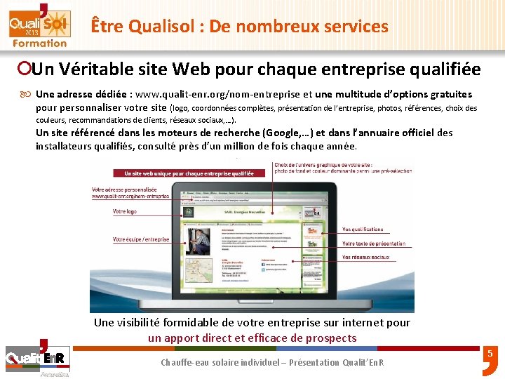 Être Qualisol : De nombreux services ¡Un Véritable site Web pour chaque entreprise qualifiée Être Qualisol : De nombreux services ¡Un Véritable site Web pour chaque entreprise qualifiée