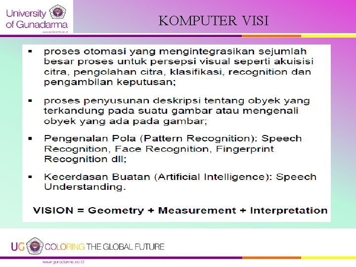 KOMPUTER VISI KOMPUTER VISI