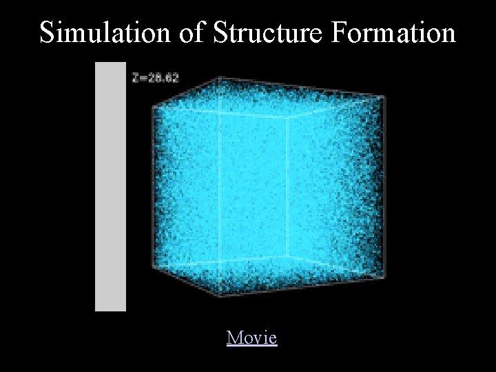 Simulation of Structure Formation Movie 