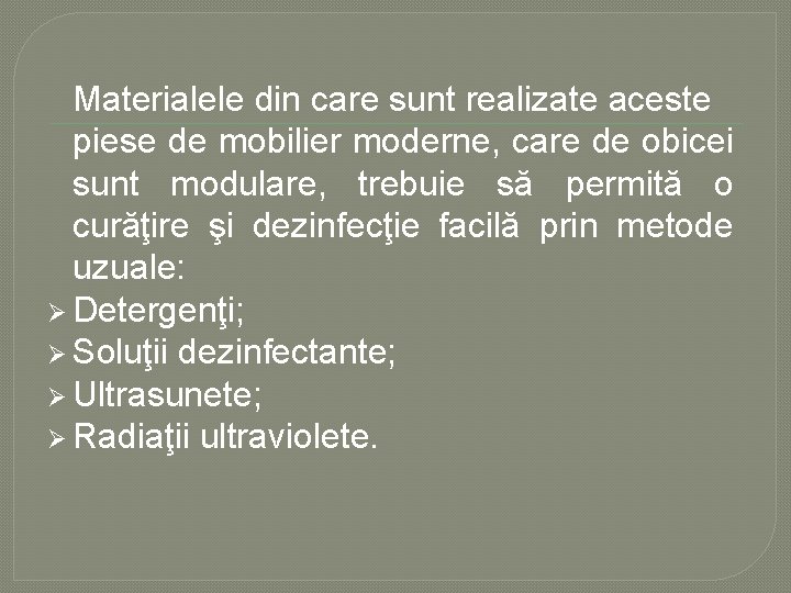 Materialele din care sunt realizate aceste piese de mobilier moderne, care de obicei sunt Materialele din care sunt realizate aceste piese de mobilier moderne, care de obicei sunt
