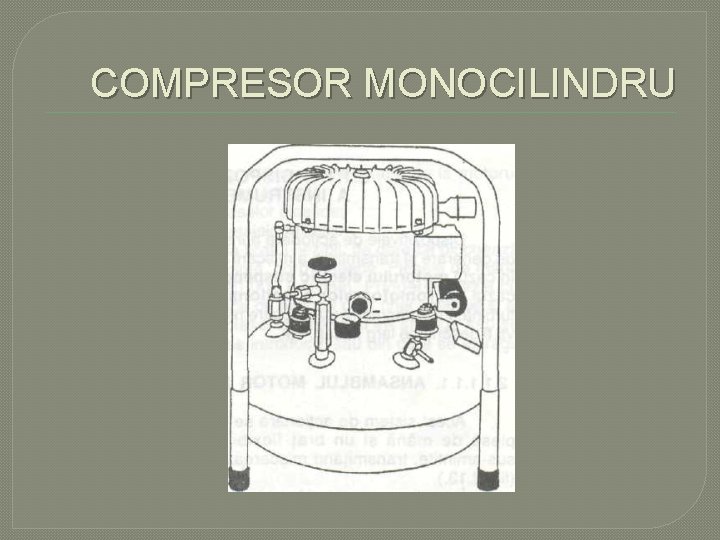 COMPRESOR MONOCILINDRU COMPRESOR MONOCILINDRU