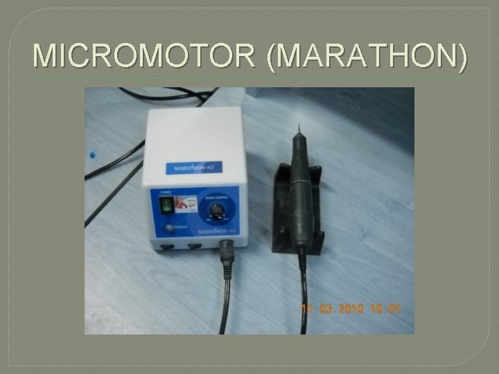 MICROMOTOR (MARATHON) MICROMOTOR (MARATHON)