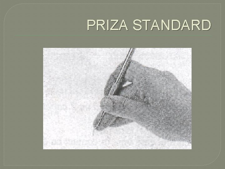 PRIZA STANDARD PRIZA STANDARD