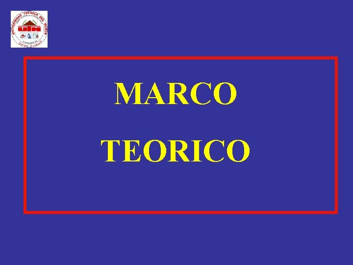 MARCO TEORICO 