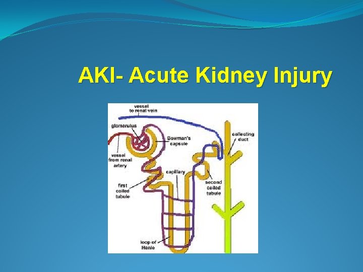 AKI- Acute Kidney Injury 