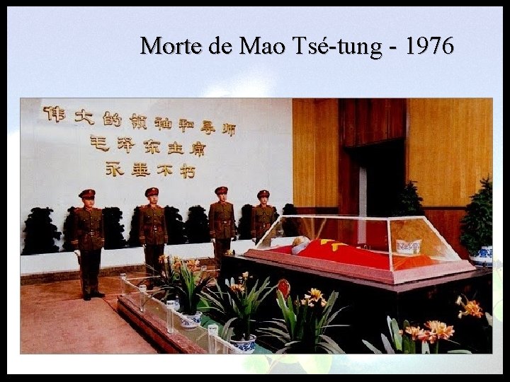 Morte de Mao Tsé-tung - 1976 