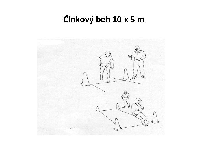 Člnkový beh 10 x 5 m 
